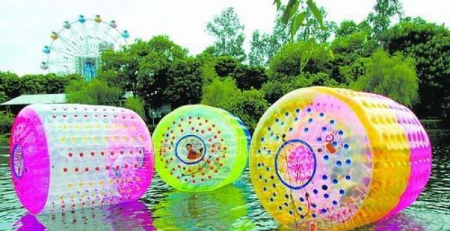 Blow up Water Rolling Ball in Abbey Gate