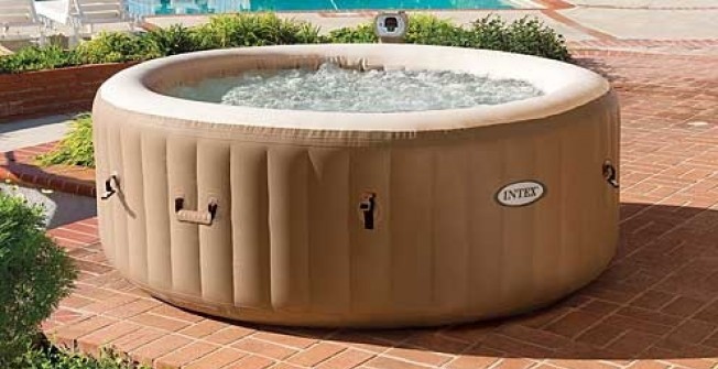 Air Inflated Hot Tub in Abberton