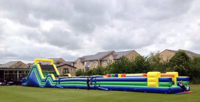 Blow Up Barrier Track Design in Ashington