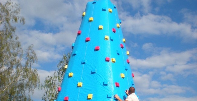 Blow Up Rock Climbing