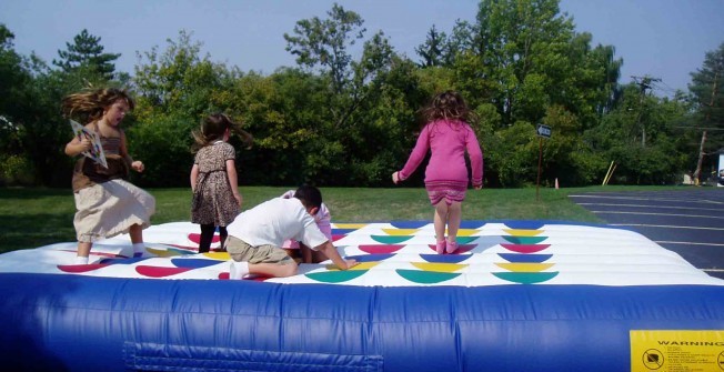 Outdoor Twister Inflatable Facility in Altmore