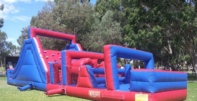 Blow-up Outdoor Assault Track in Acton