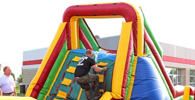 Inflatable Obstacle Run For Hire in Sand