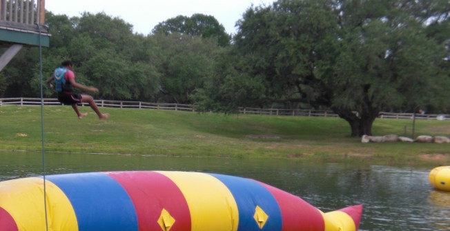 Inflatable Water Blobs in Akenham