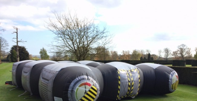 Inflatable Laser Quest in Cambridgeshire
