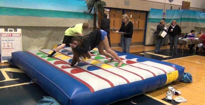 Indoor Blow Up Twister Mat  in Aston